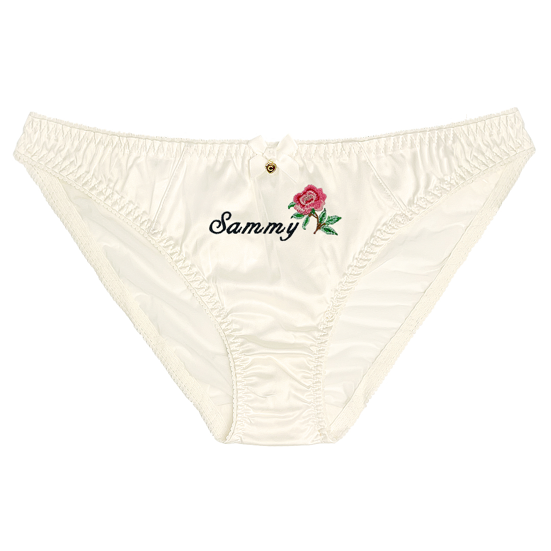 Wild Rose: Personalised Audrey Knickers