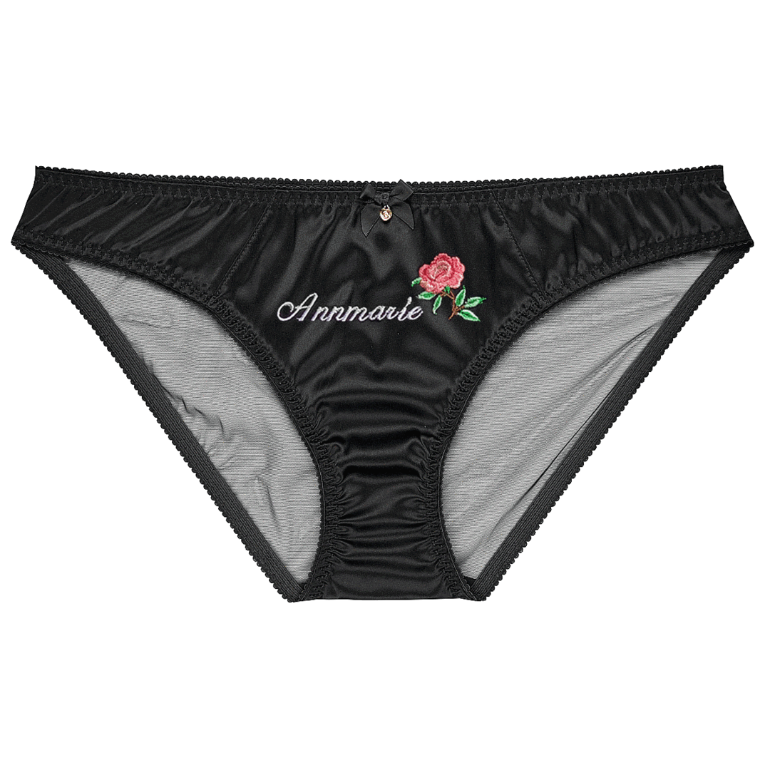 Wild Rose: Personalised Audrey Knickers