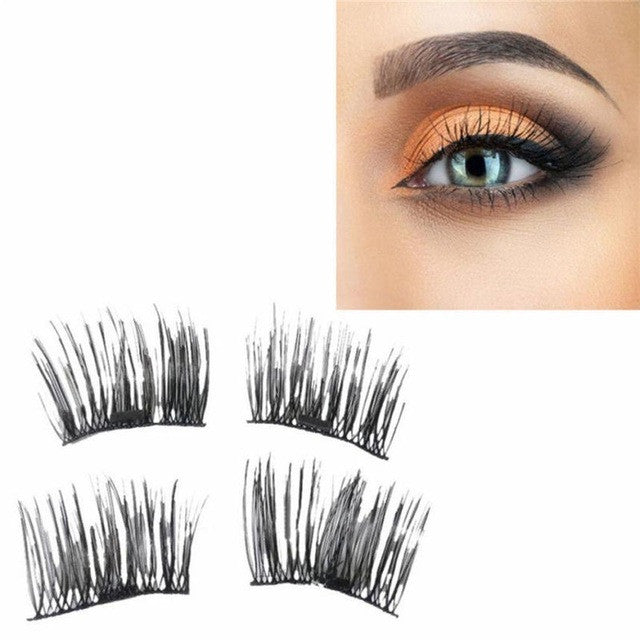 2pcs Reusable Magnet Sheet For 3D Magnetic False Eyelashes Extension Handmade Cosmetic not include false eyelashes