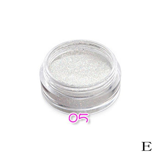 Eye Make Up Face Brighten Highlighter Shining Shimmer Powder Pigment 12 Color Glitter Eyeshadow Palette Cosmetics Salon #622