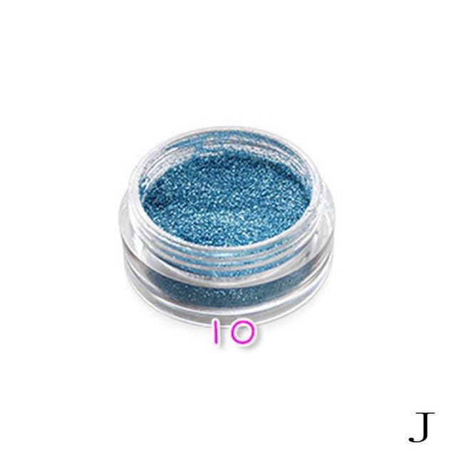 Eye Make Up Face Brighten Highlighter Shining Shimmer Powder Pigment 12 Color Glitter Eyeshadow Palette Cosmetics Salon #622