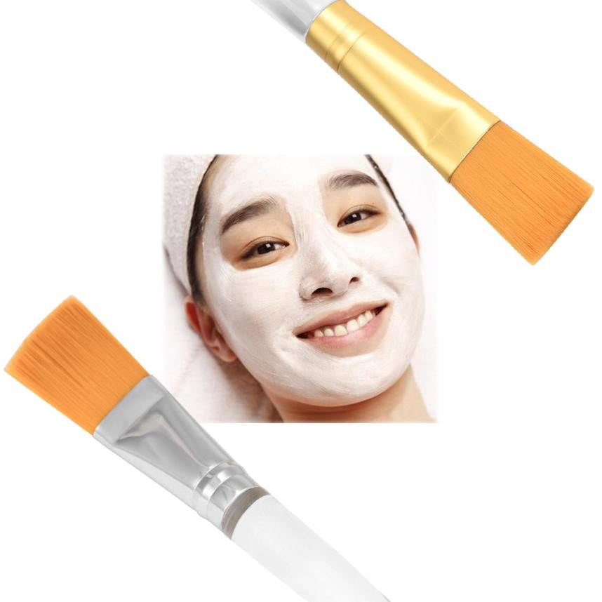 2017 Hot Sale Transparent Handle Facial Face Mud Mask Mixing Brush Cosmetic Makeup Brushes Professional pincel de maquiagem