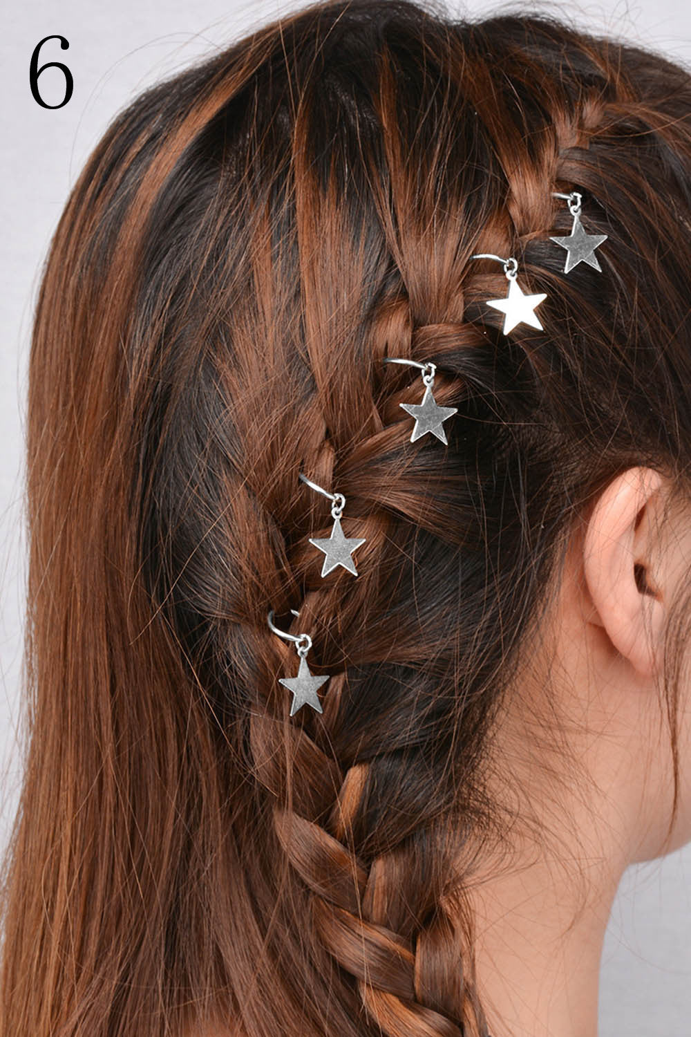 Gold Silver Ring Hair Clip Pin