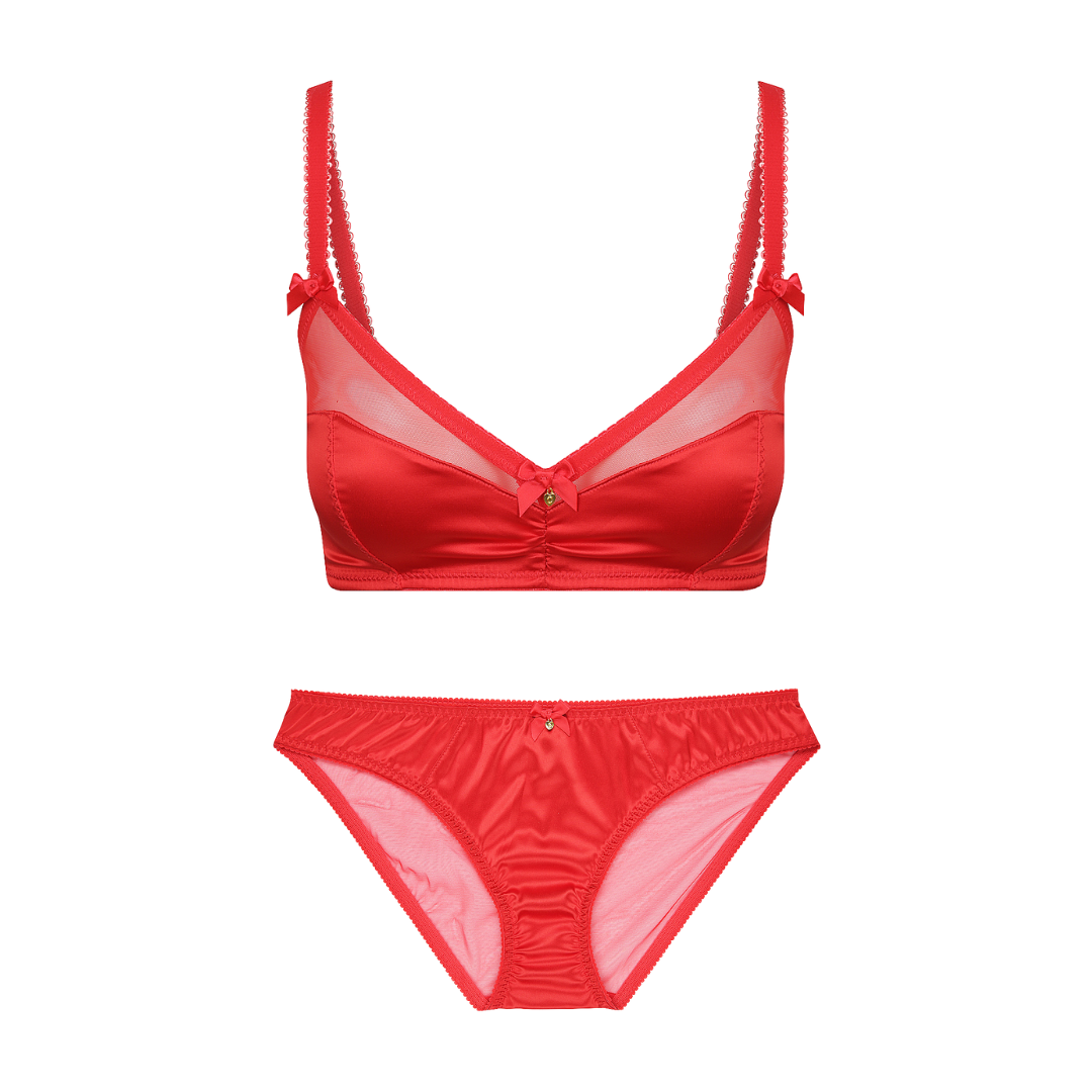 Audrey Bralette & Bikini Brief Set