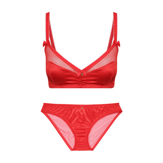 Audrey Bralette & Bikini Brief Set