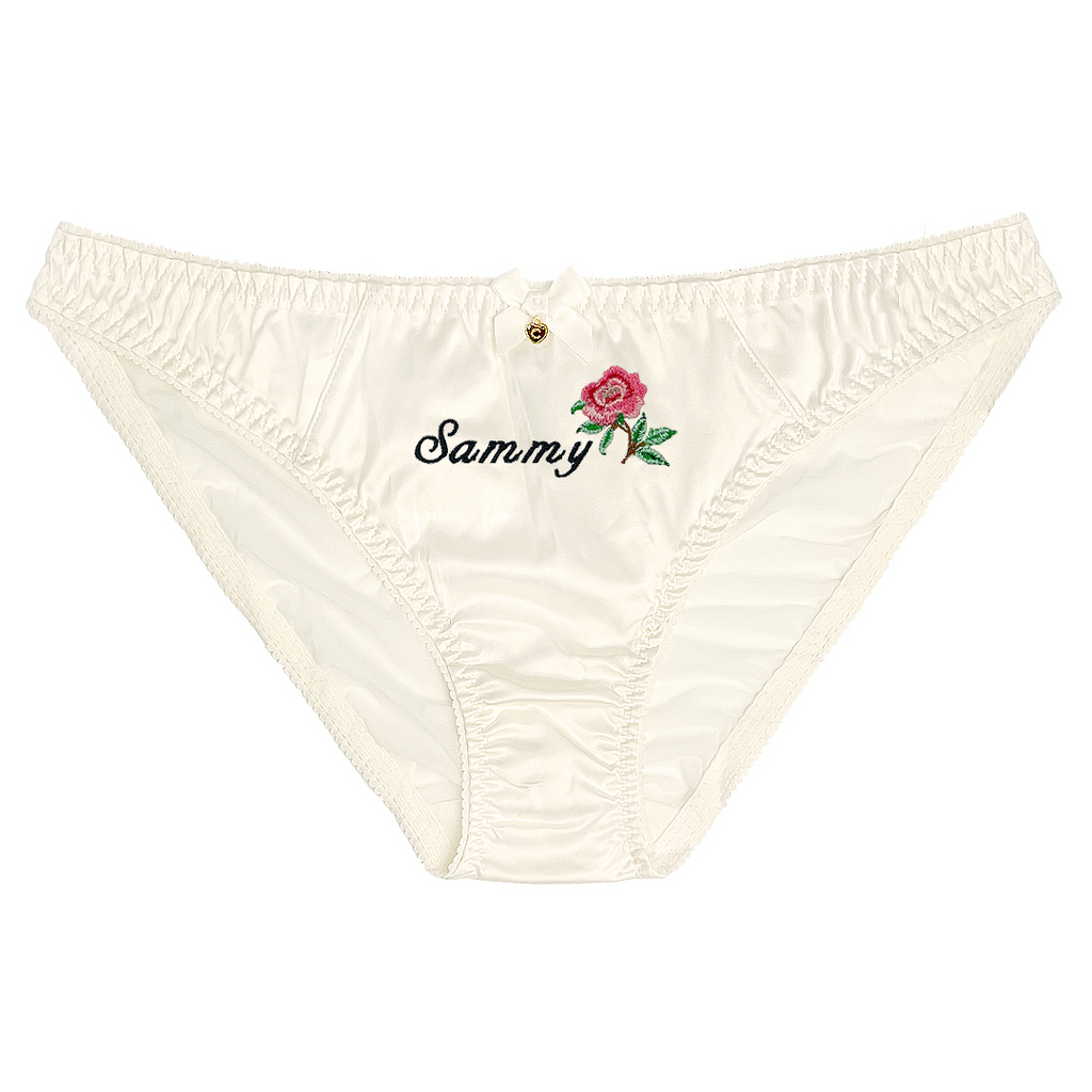 Wild Rose: Personalised Audrey Knickers