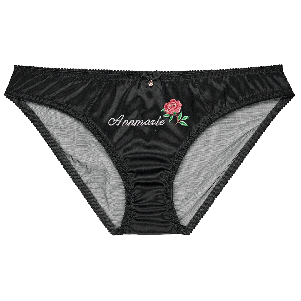 Wild Rose: Personalised Audrey Knickers