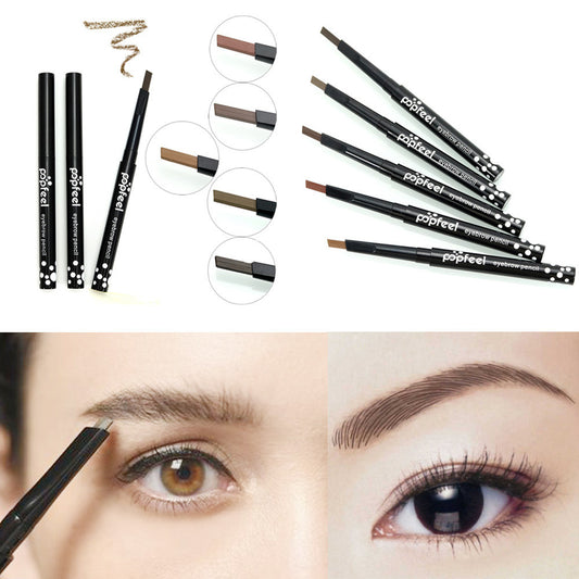 Popfeel maquiagem1 Single-head Rotary Brake Eyebrow Lasting Waterproof Not Blooming Easy To Color Dropship