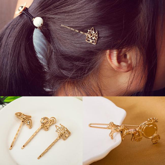 Sunfree 2017 Hot Sale Fashion Women Girl Geometry Hairpin Edge Clip Clip Bangs Brand New High Quality